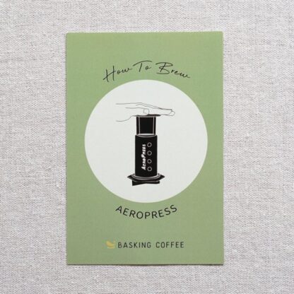 Aeropress レシピカード